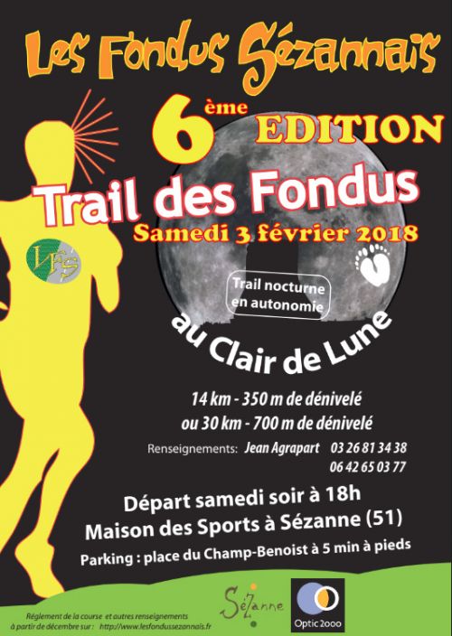 Trail des Fondus au Clair de Lune