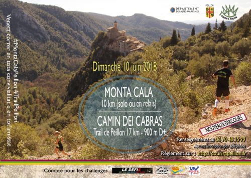 Trail et Monta-Cala de Peillon