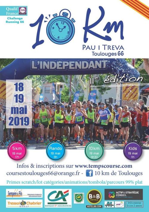 10 km de Toulouges
