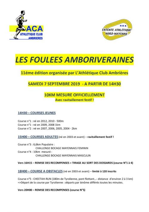 Les Foulées Amboriveraines