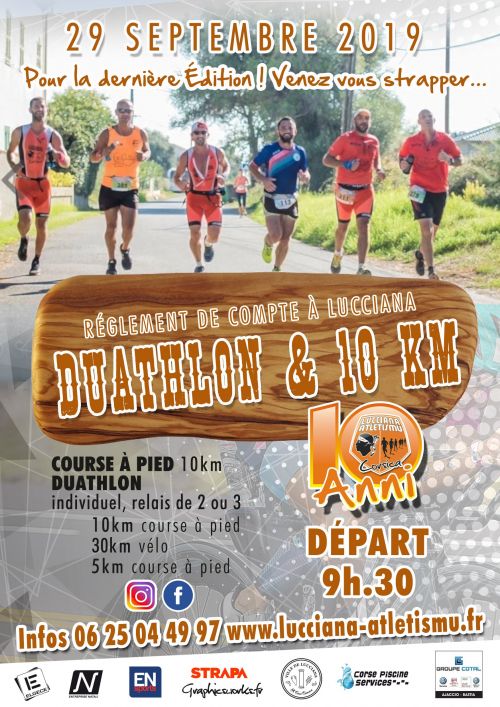 Duathlon et 10km de Lucciana
