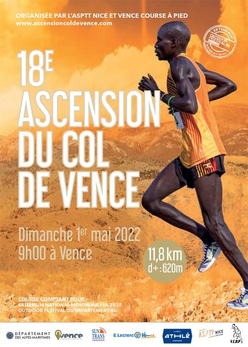 Ascension du col de Vence
