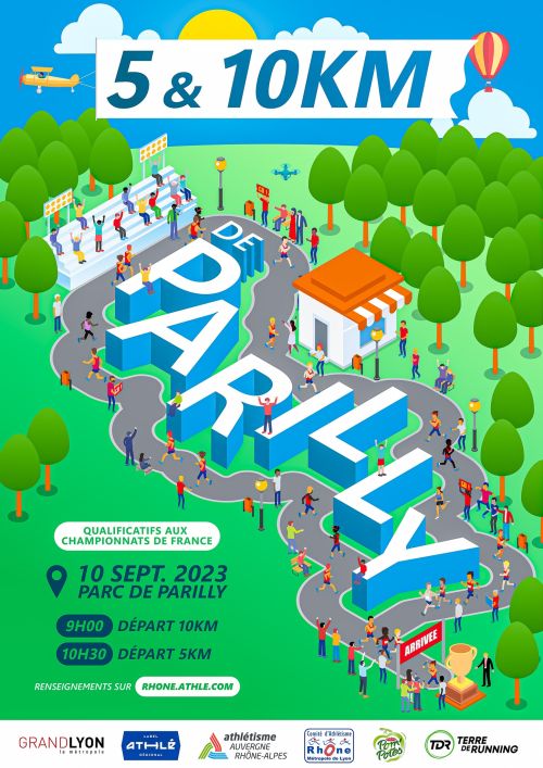 5 et 10km de Parilly