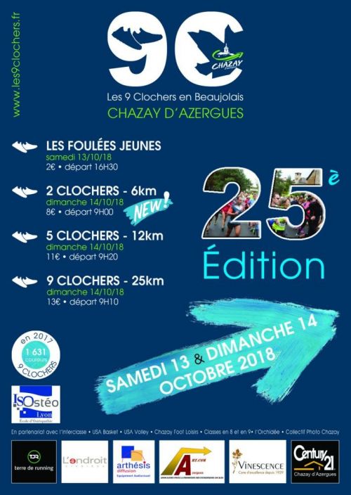 Les 9 Clochers en Beaujolais