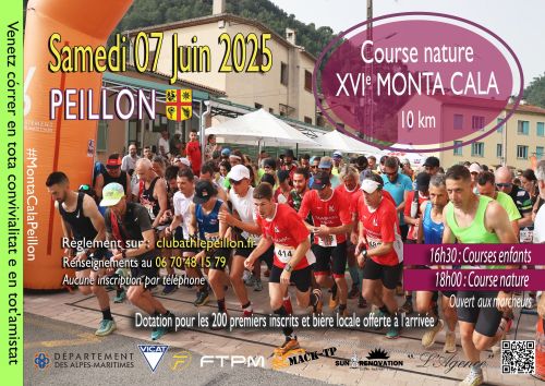 Trail et Monta-Cala de Peillon