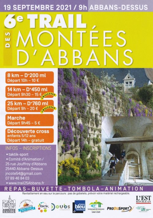 Trail des Montées d'Abbans