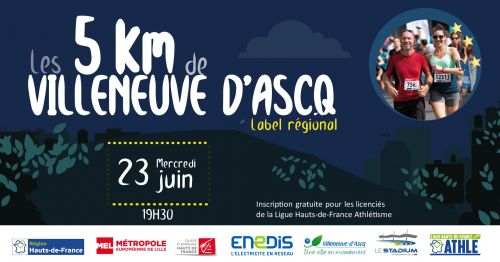 Les 5 km de Villeneuve d'Ascq