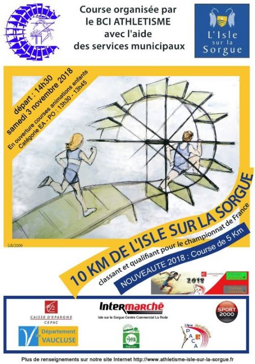 10 km de l'Isle sur la Sorgue