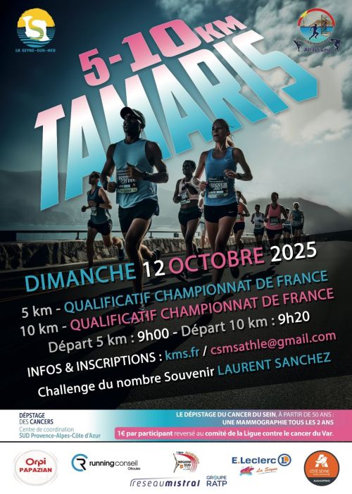 5 et 10 Km de Tamaris