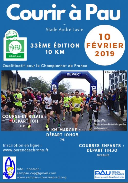 Courir à Pau
