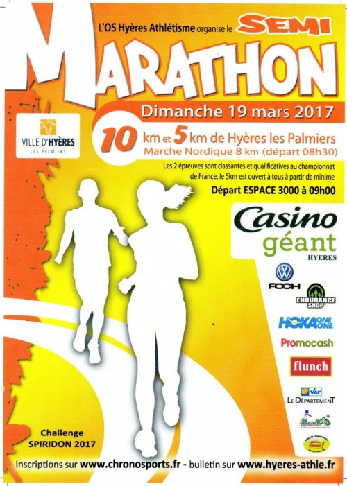 Semi-marathon de Hyères les Palmiers