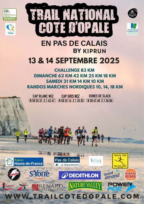 Trail National Côte d'Opale en Pas de Calais