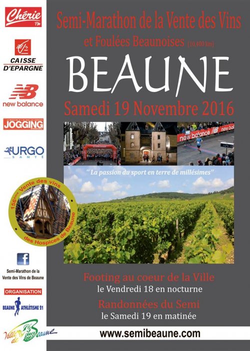 Semi-marathon de la Vente des Vins de Beaune