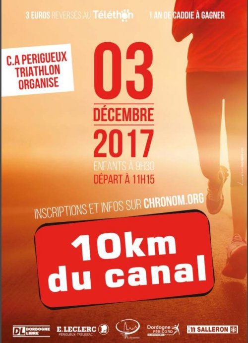 10 km du Canal