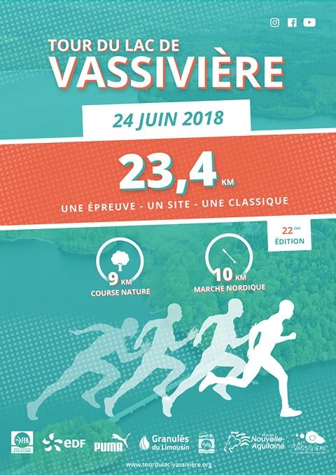Tour du lac de Vassiviere