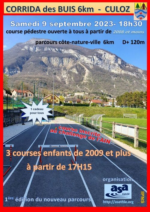Corrida des Buis