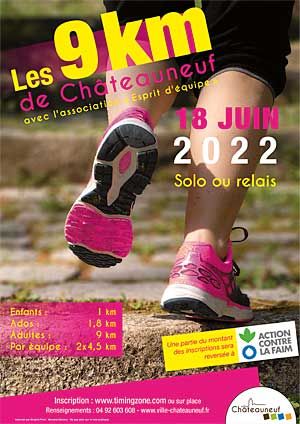 Les 9 km de Châteauneuf