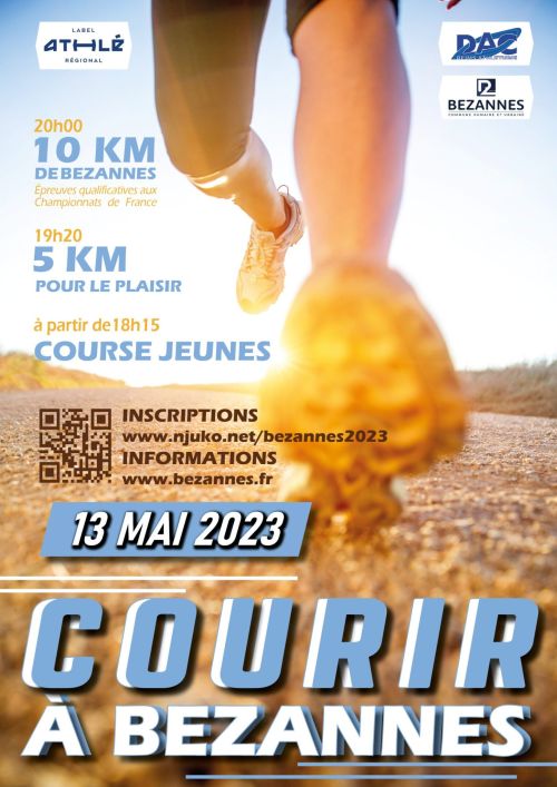 Courir à Bezannes