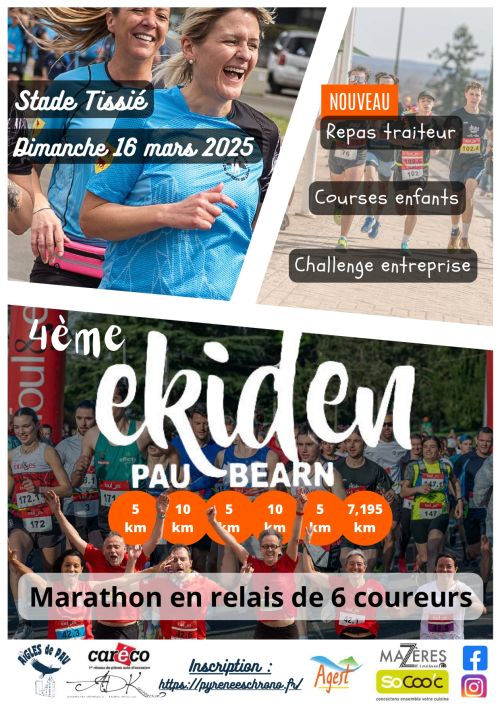 Ekiden Pau  Béarn
