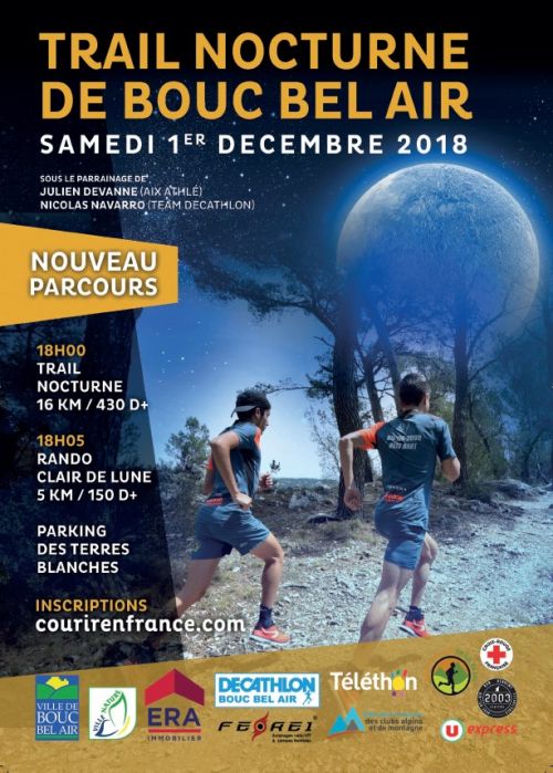 Trail Nocturne de Bouc-Bel-Air