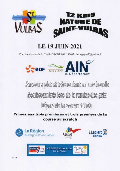 12 kms Nature de Saint-Vulbas