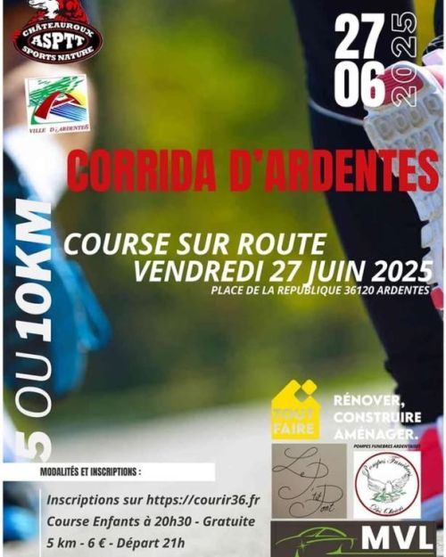 Corrida d'Ardentes