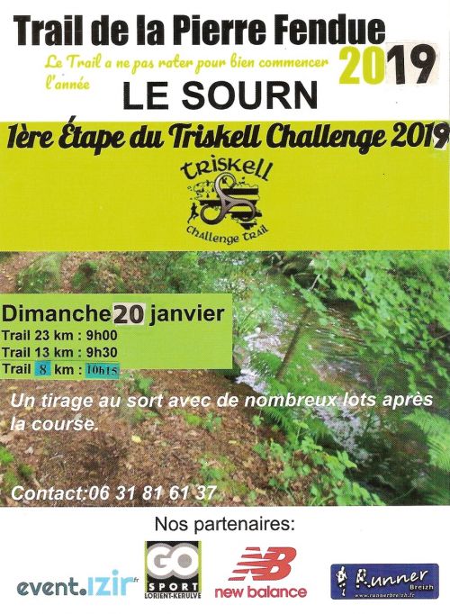 Trail de la Pierre Fendue