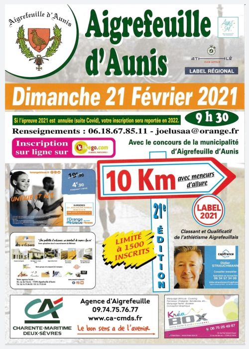 10km d'Aigrefeuille Athlétisme
