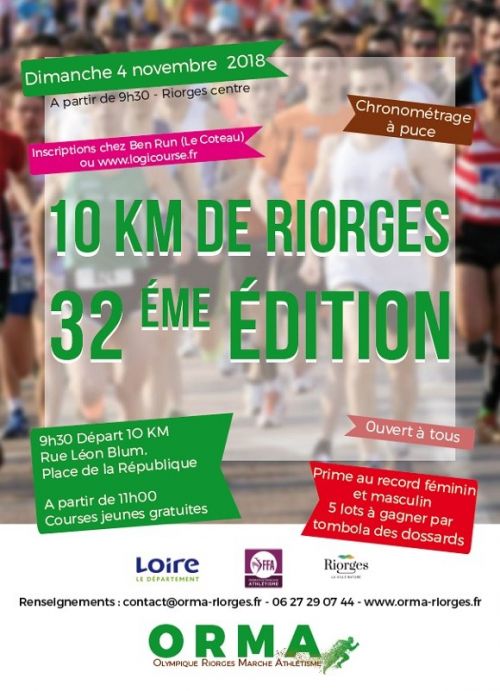10 km de Riorges