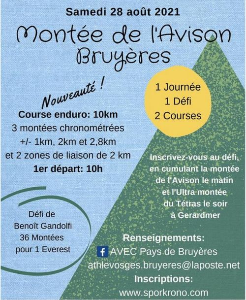 Trail de l'Avison