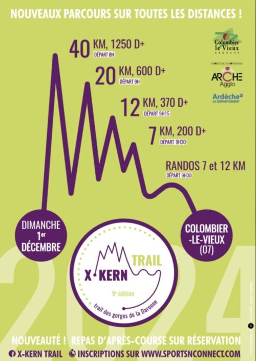 X-Kern Trail des Gorges de la Daronne