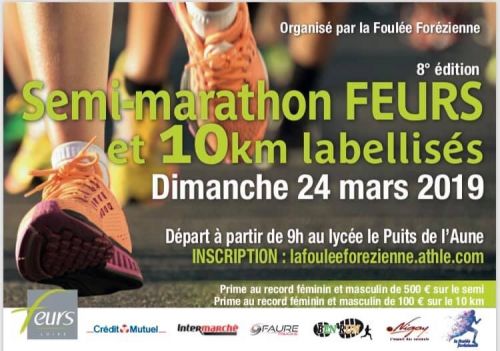 Semi-Marathon et 10km de Feurs