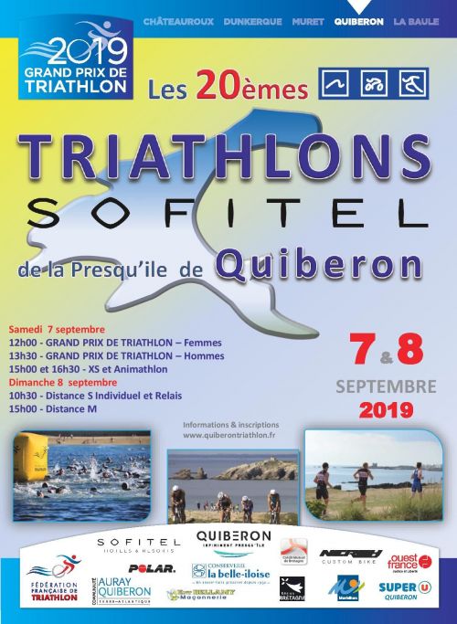 Les Triathlons de la Presqu’île de Quiberon