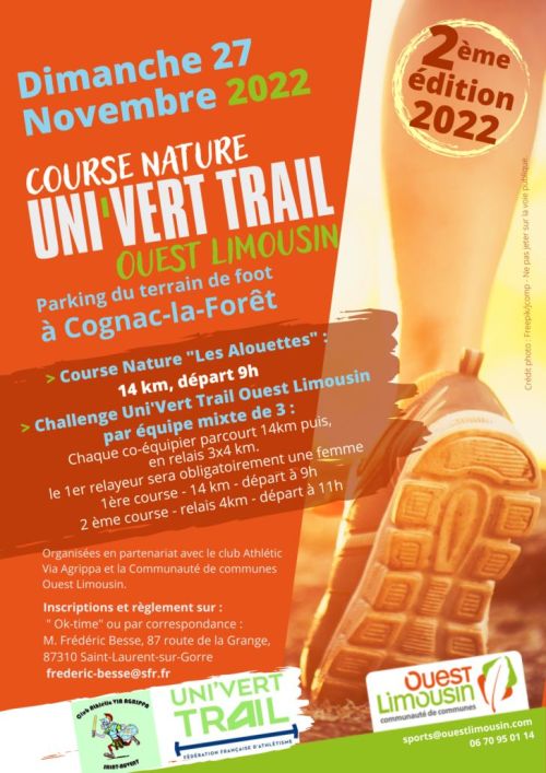 Uni'Vert Trail Ouest Limousin