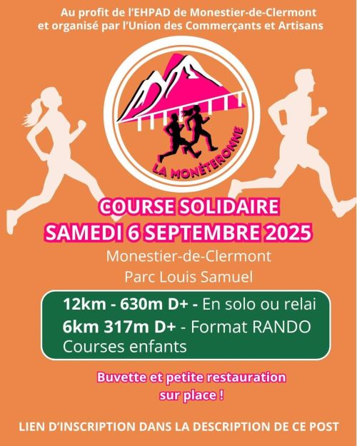 Course Solidaire la Moneteronne