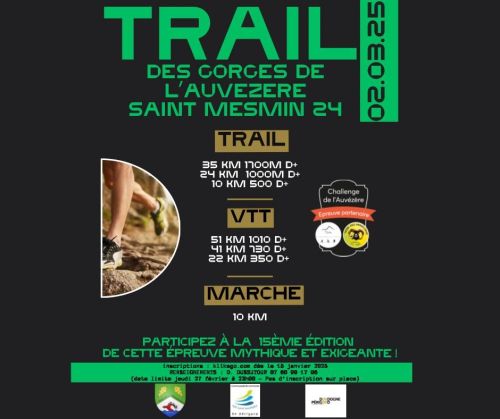 Trail des Gorges de l'Auvézère