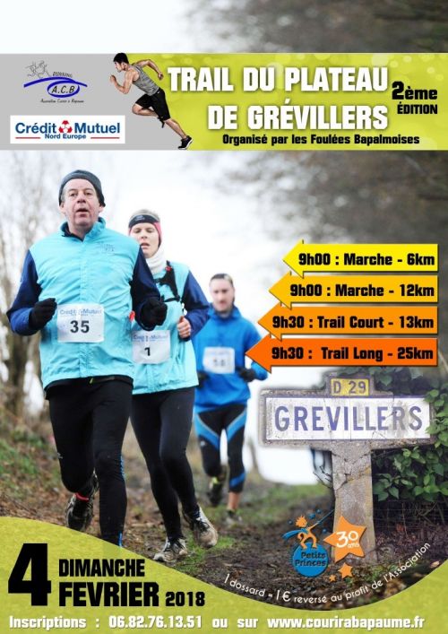 Trail du Plateau de Grevillers