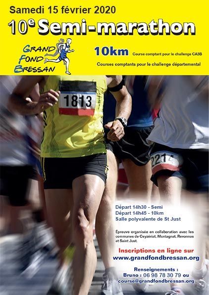 Semi Marathon de Grand Fond Bressan