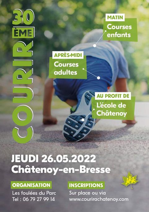 Courir à Châtenoy en Bresse