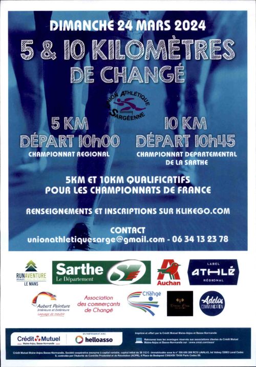 5 & 10 km de Changé