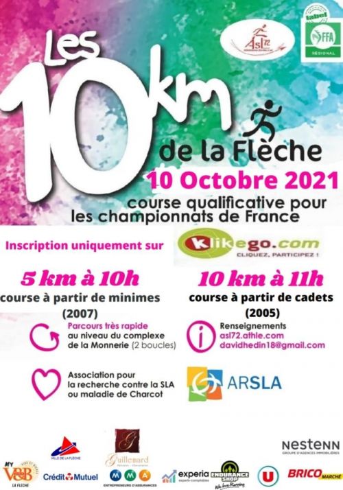 10 km de la Flèche