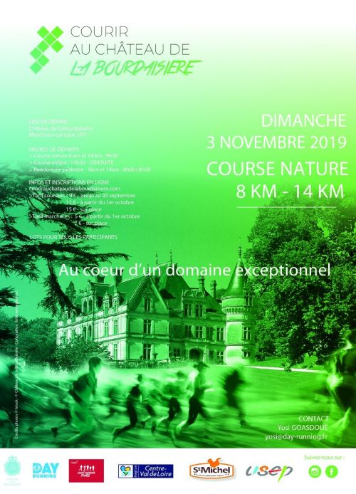 Courir au Château de la Bourdaisière