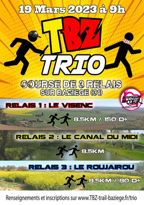 TBZ Trail de Baziege Trio