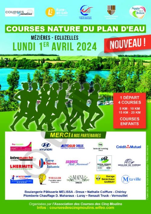 Courses Nature du Plan d'Eau