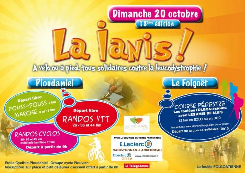 Les Foulées Folgoatiennes avec la Ianis