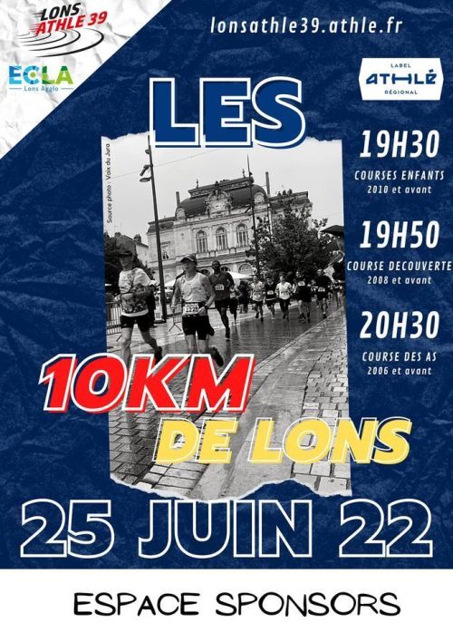 10 km de Lons le Saunier