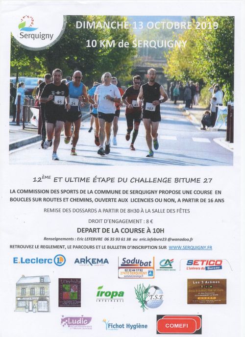 10 Km de Serquigny