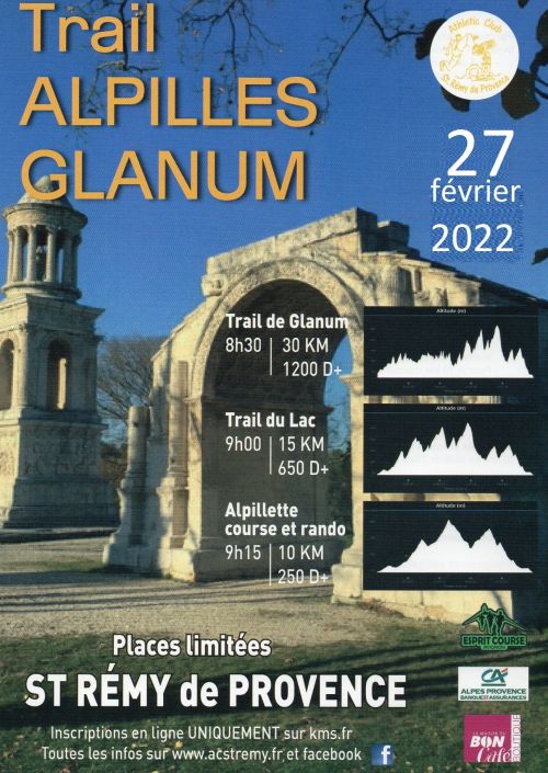 Trail Alpilles Glanum