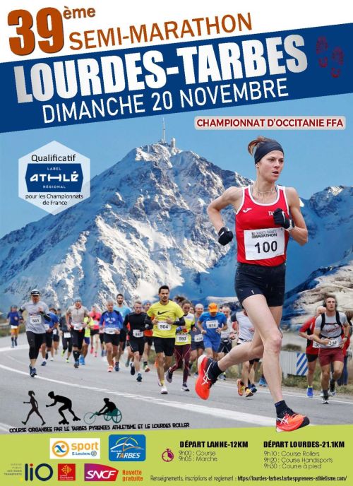 Semi-Marathon Lourdes - Tarbes
