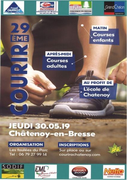 Courir à Châtenoy en Bresse
